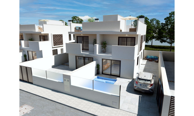 Maison de ville - Nouvelle construction -
            San Pedro del   Pinatar - SPEDROJOBLAN1