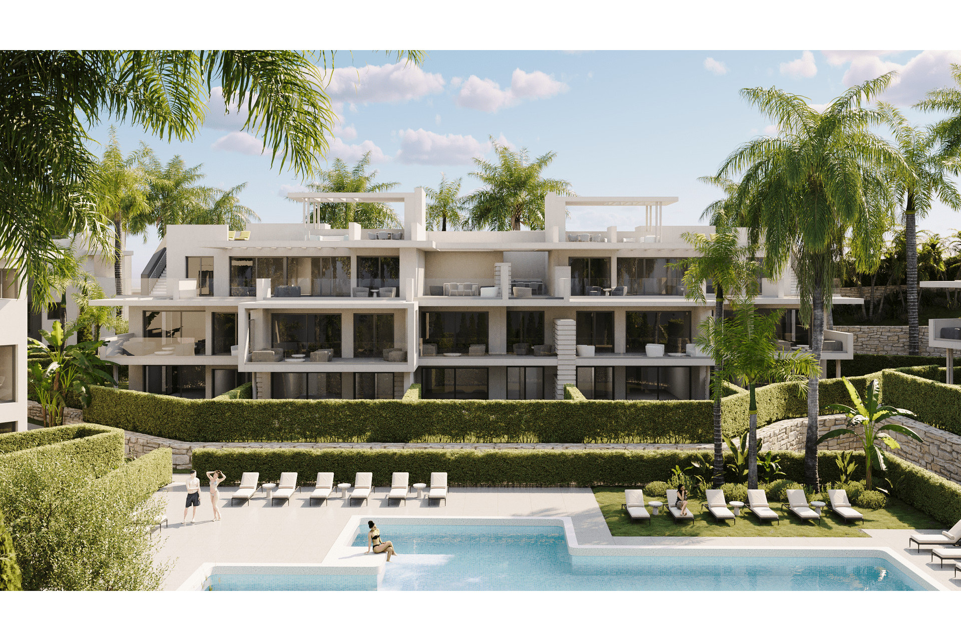 New Build - apartment -
Estepona