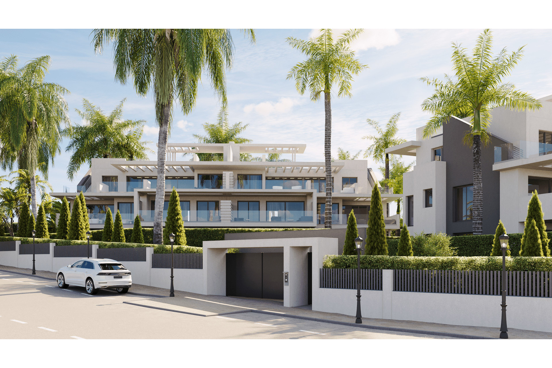 New Build - apartment -
Estepona