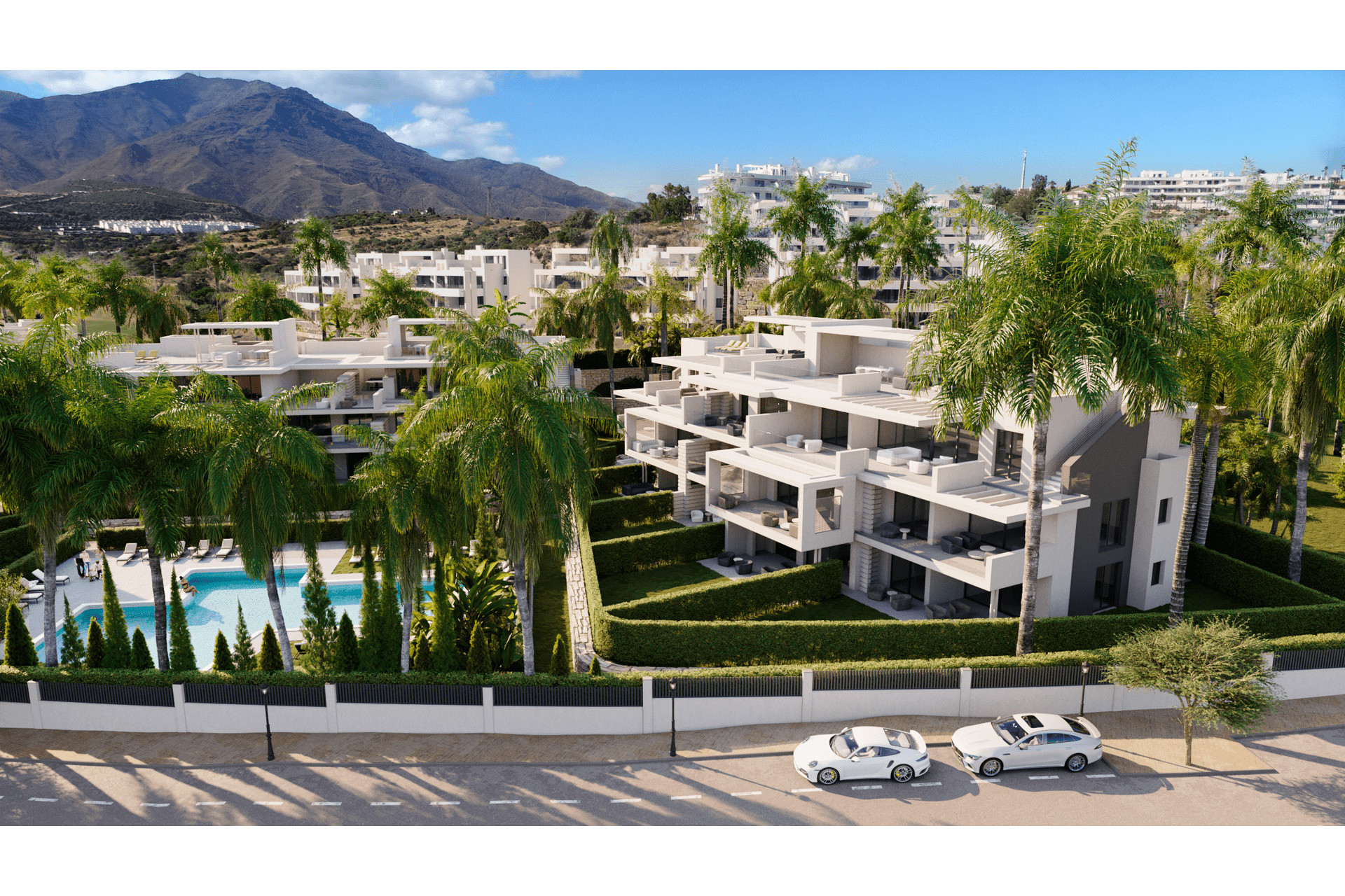 New Build - apartment -
Estepona