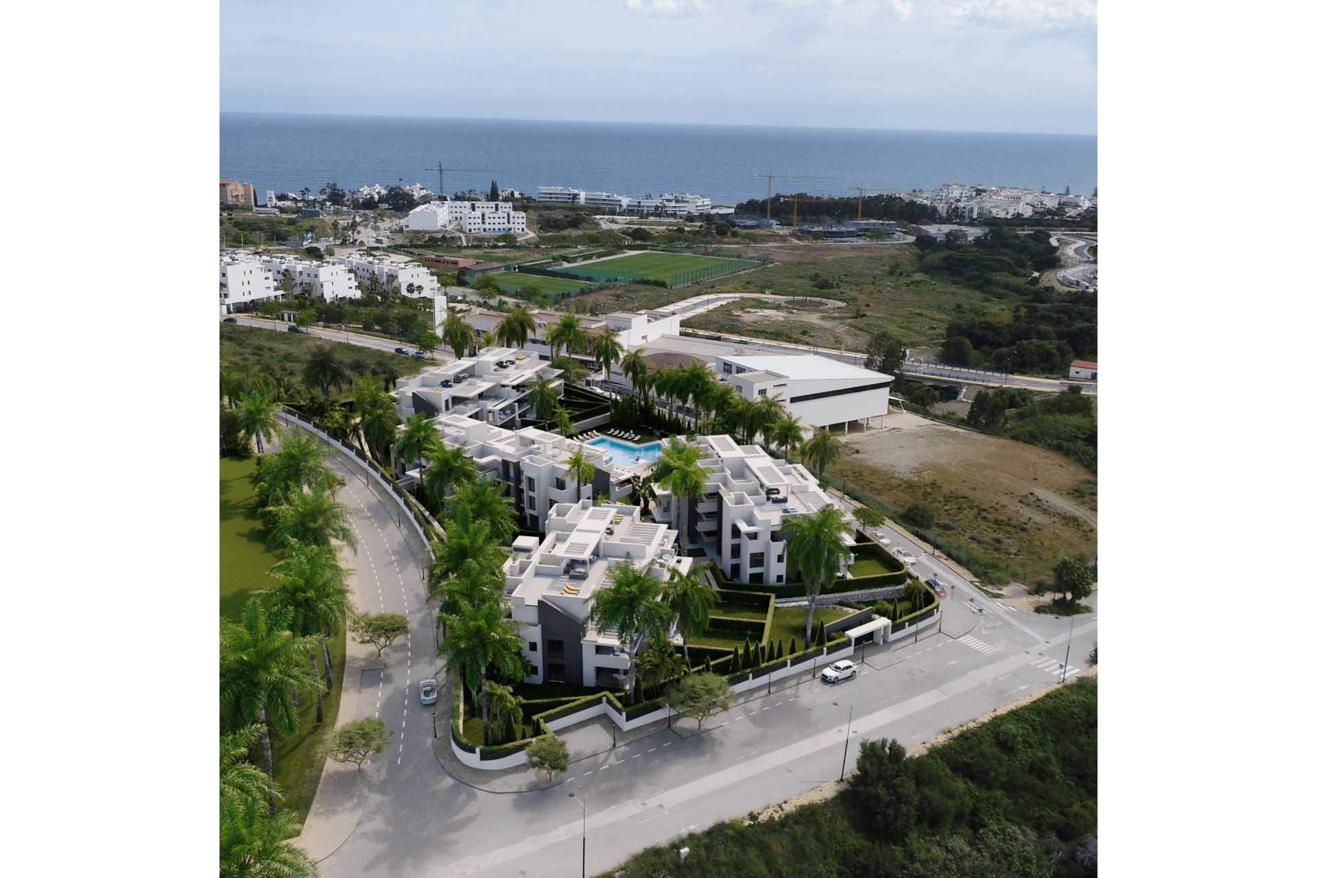 New Build - apartment -
Estepona