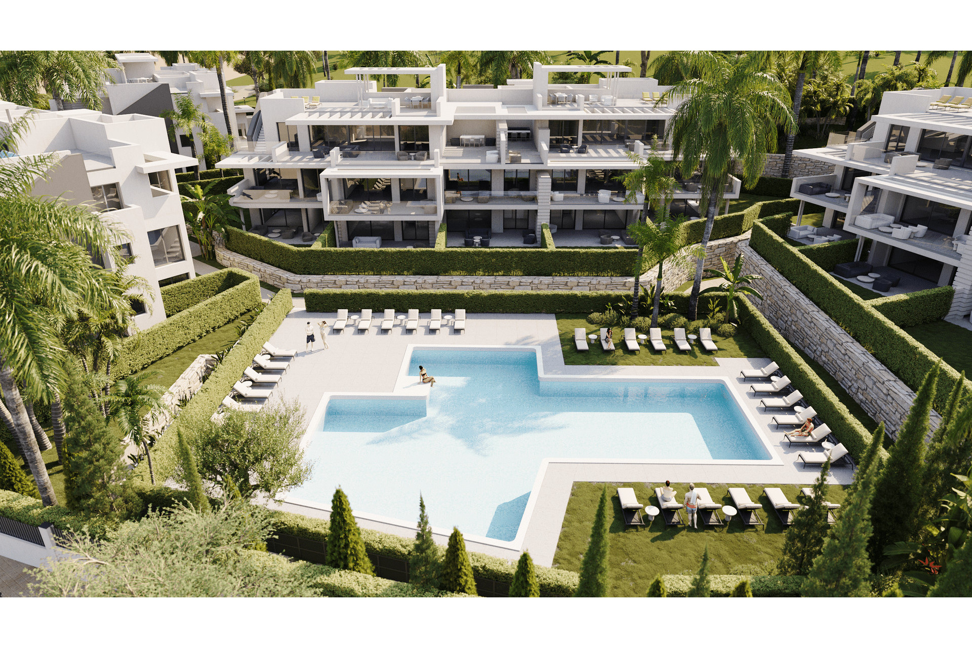 New Build - apartment -
Estepona