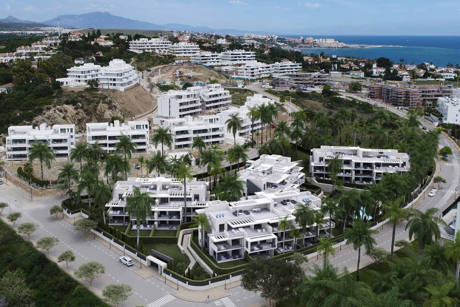 New Build - apartment -
Estepona