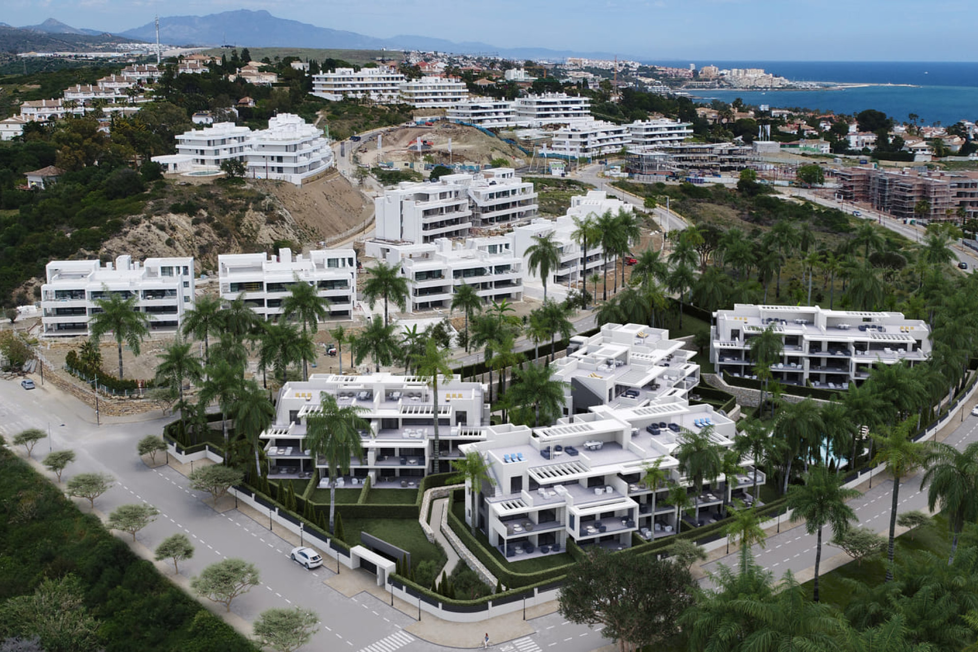 New Build - apartment -
Estepona