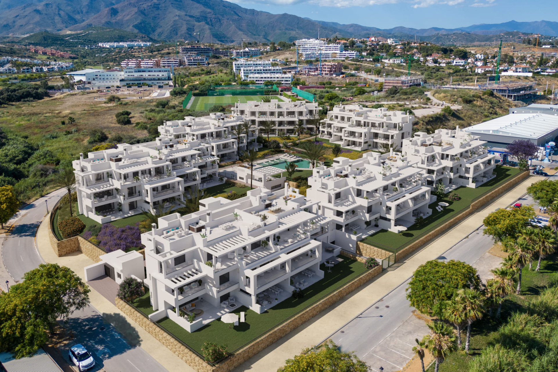 New Build - apartment -
Estepona