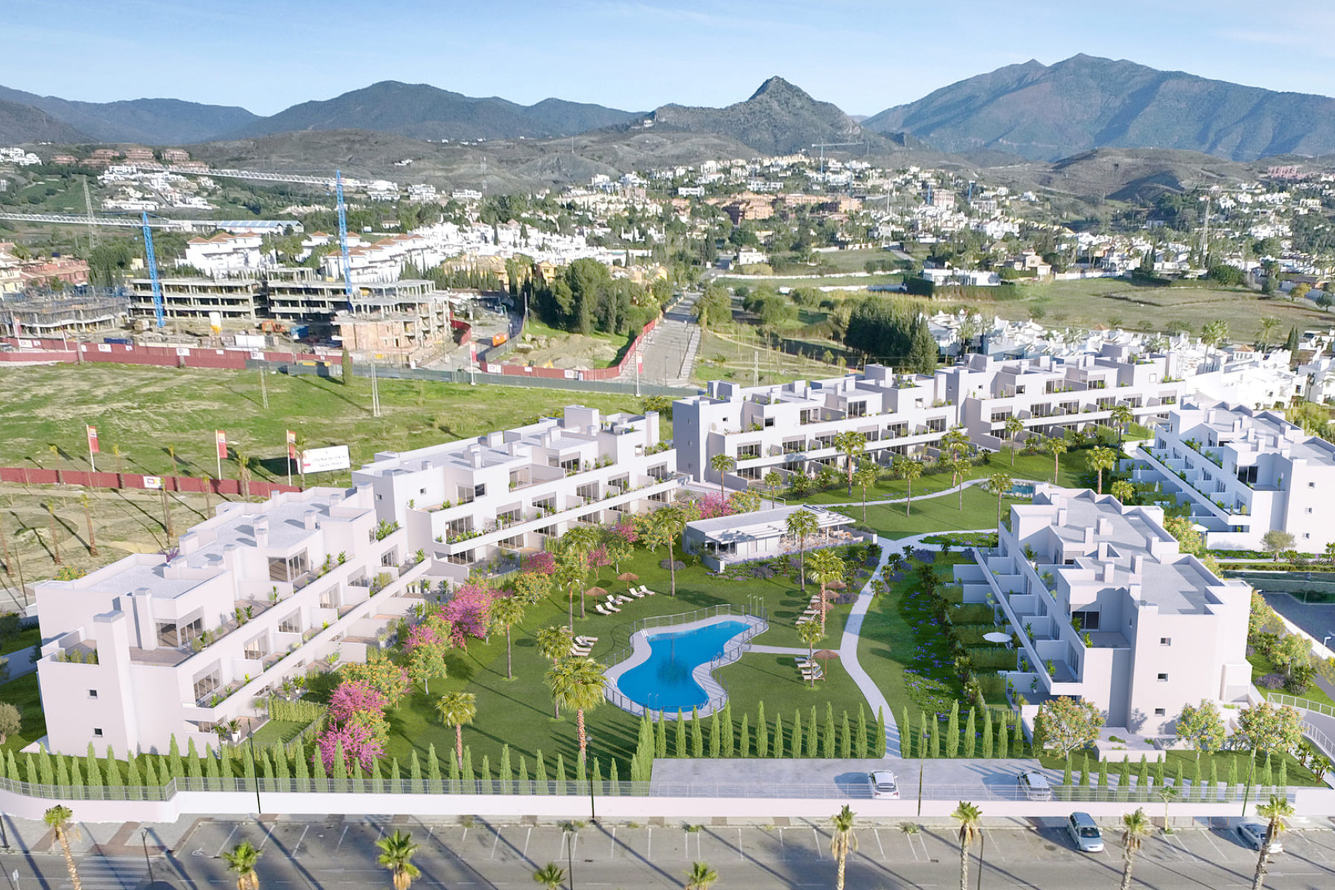 New Build - apartment -
Estepona