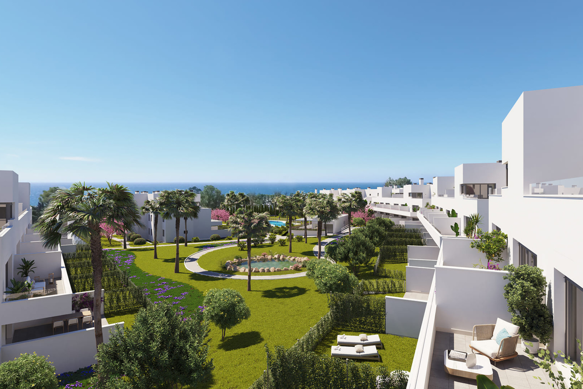 New Build - apartment -
Estepona