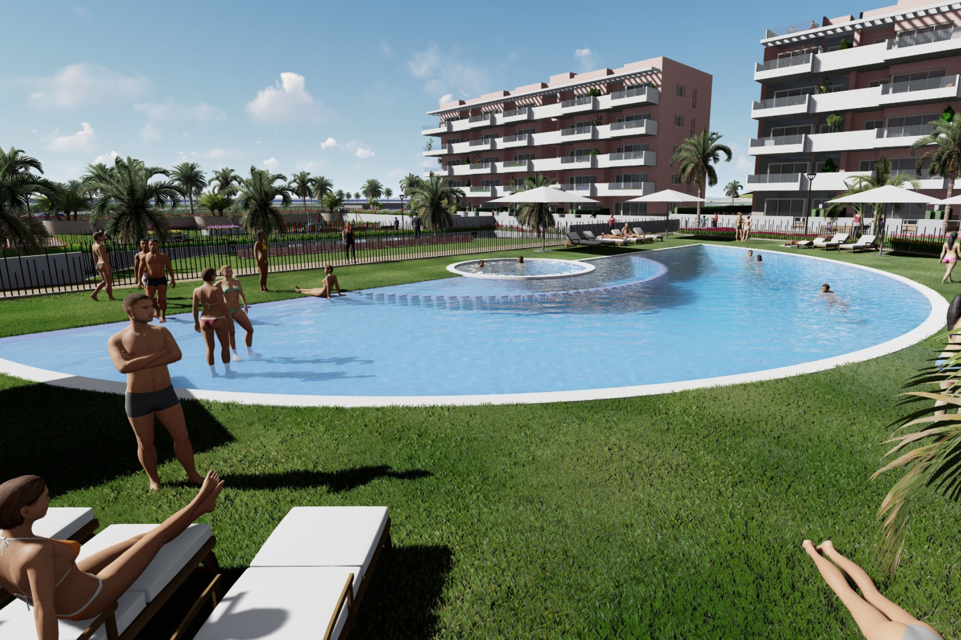 New Build - Apartment / flat -
Guardamar del Segura - Urbanizaciones