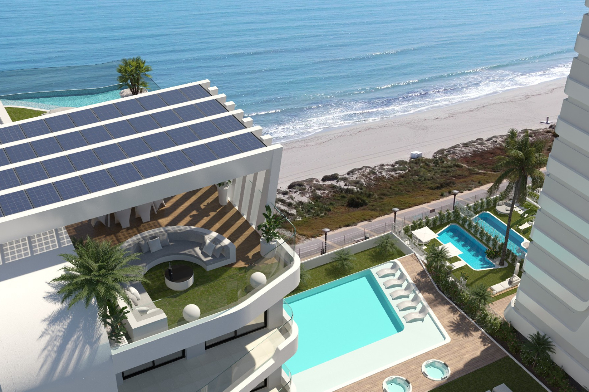 New Build - Apartment / flat -
La Manga Del Mar Menor - La Manga