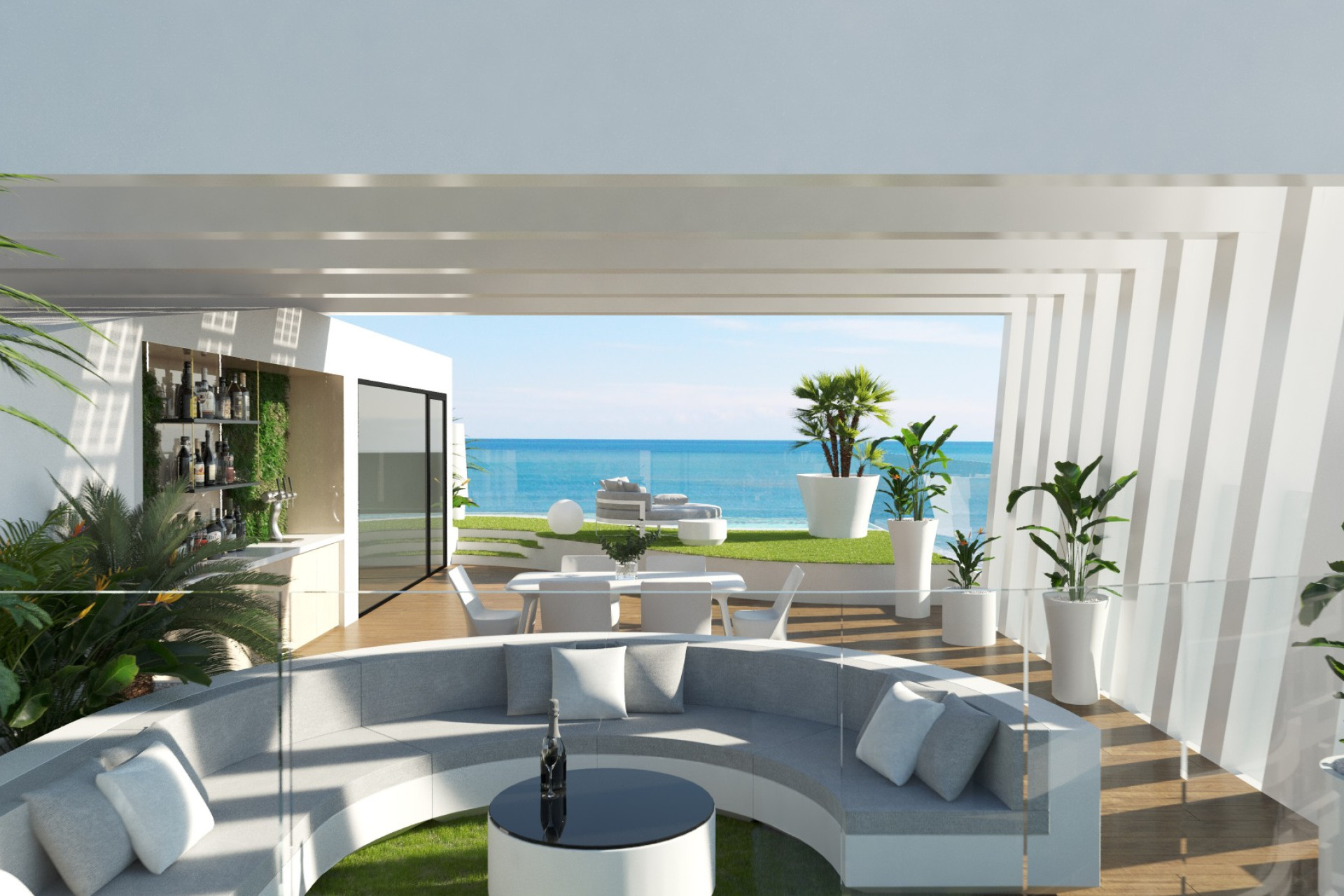 New Build - Apartment / flat -
La Manga Del Mar Menor - La Manga