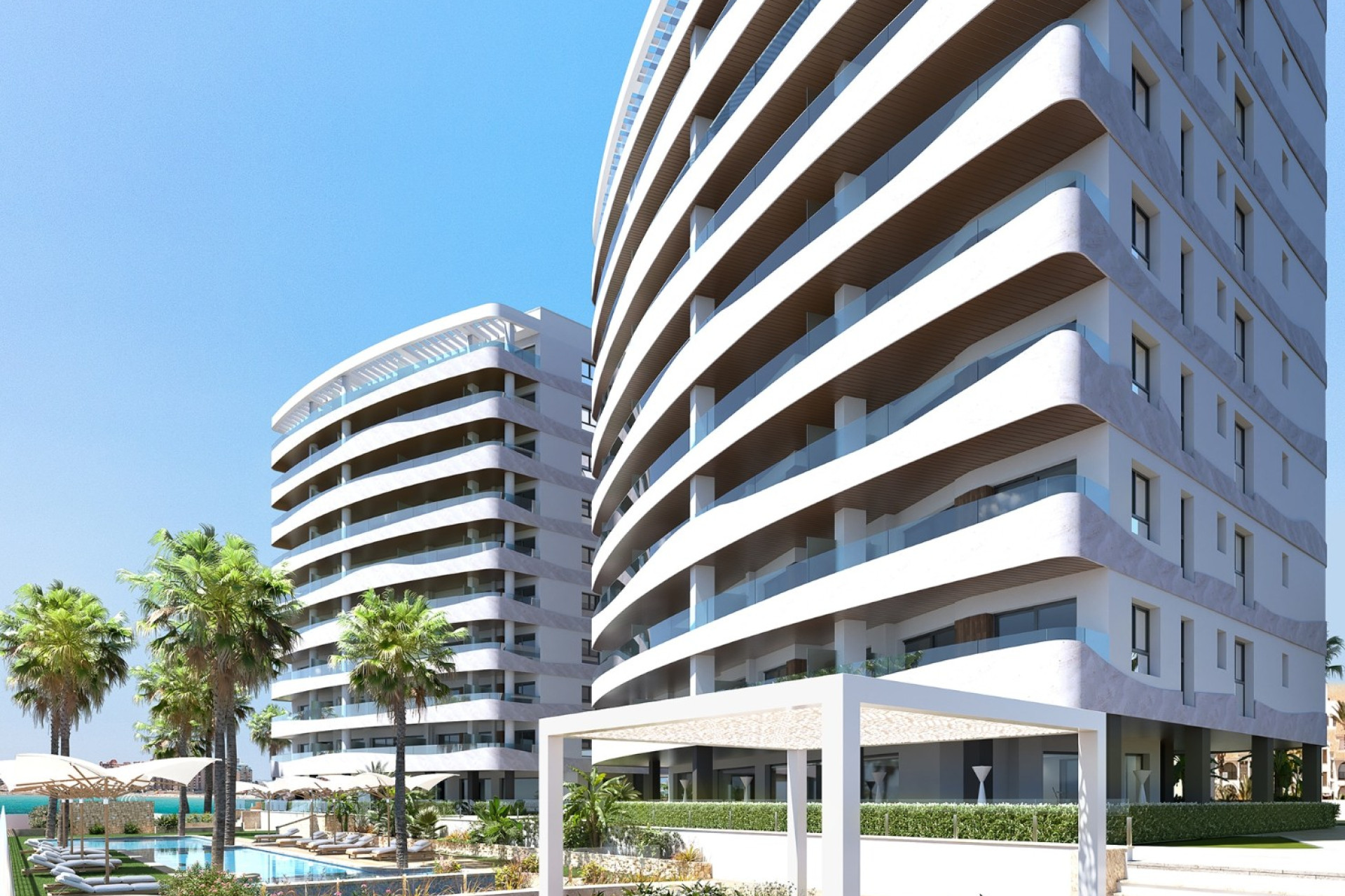 New Build - Apartment / flat -
La Manga Del Mar Menor - La Manga