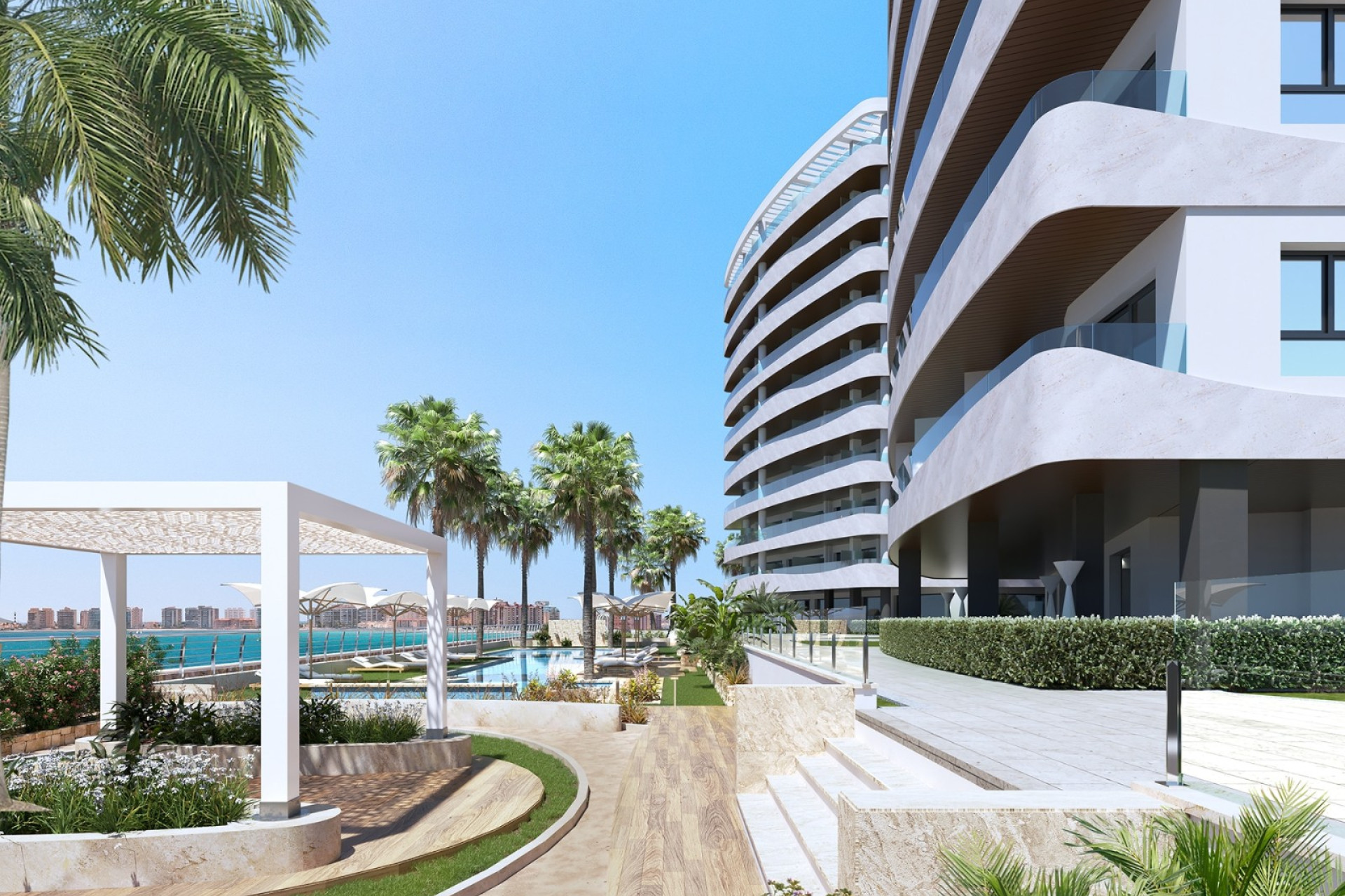 New Build - Apartment / flat -
La Manga Del Mar Menor - La Manga