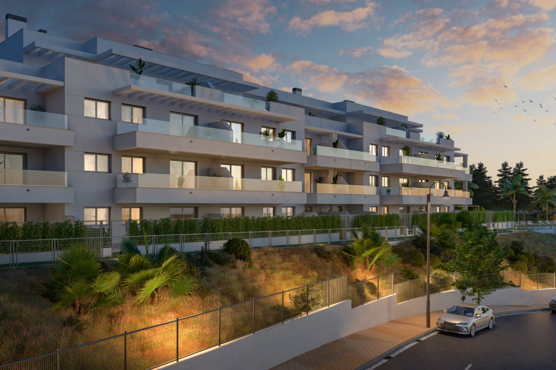 New Build - Apartment / flat -
Las Lagunas de Mijas