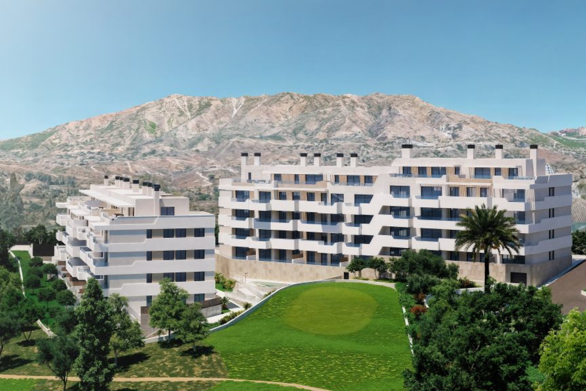 New Build - Apartment / flat -
Las Lagunas de Mijas