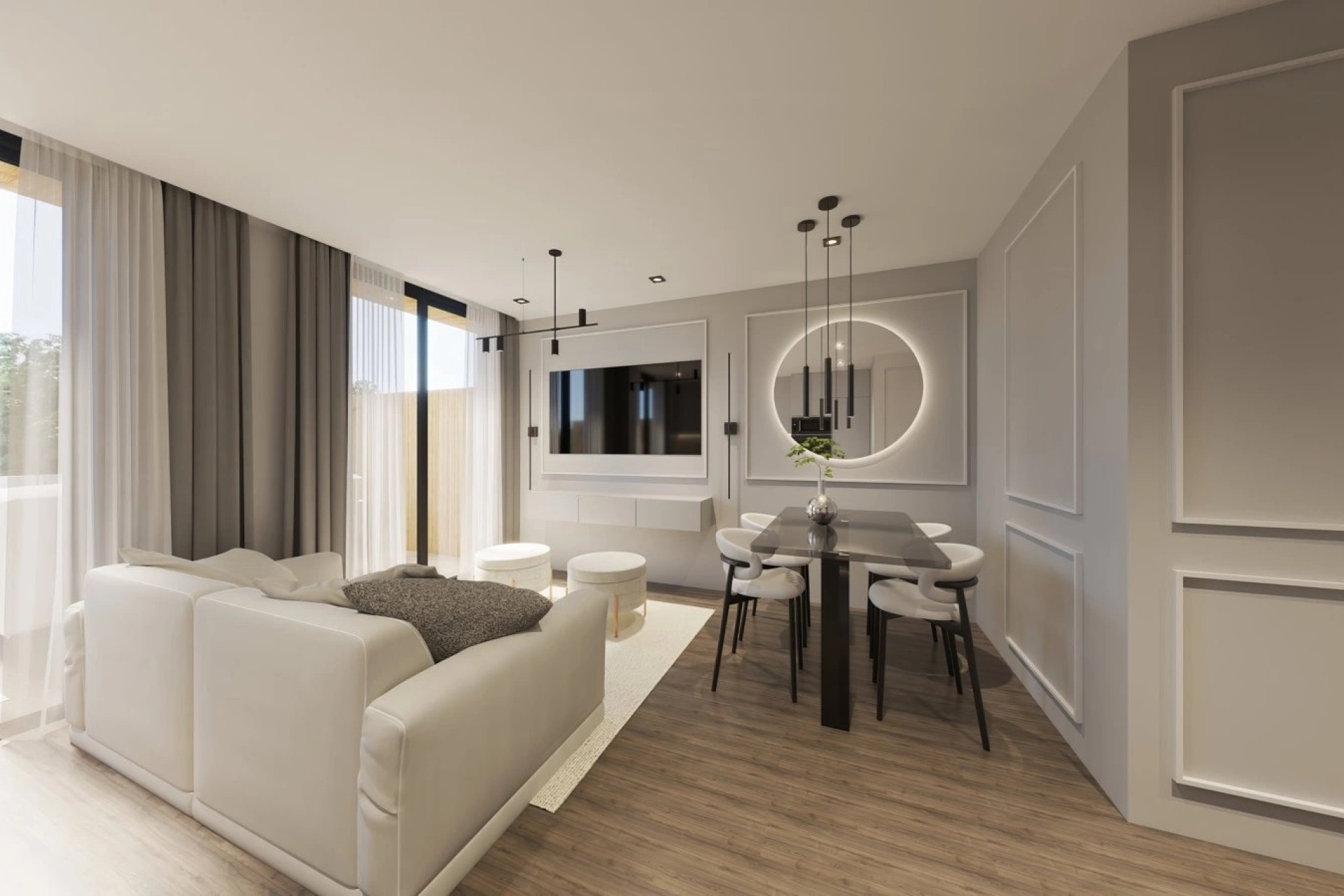 New Build - Apartment / flat -
Las Lagunas de Mijas