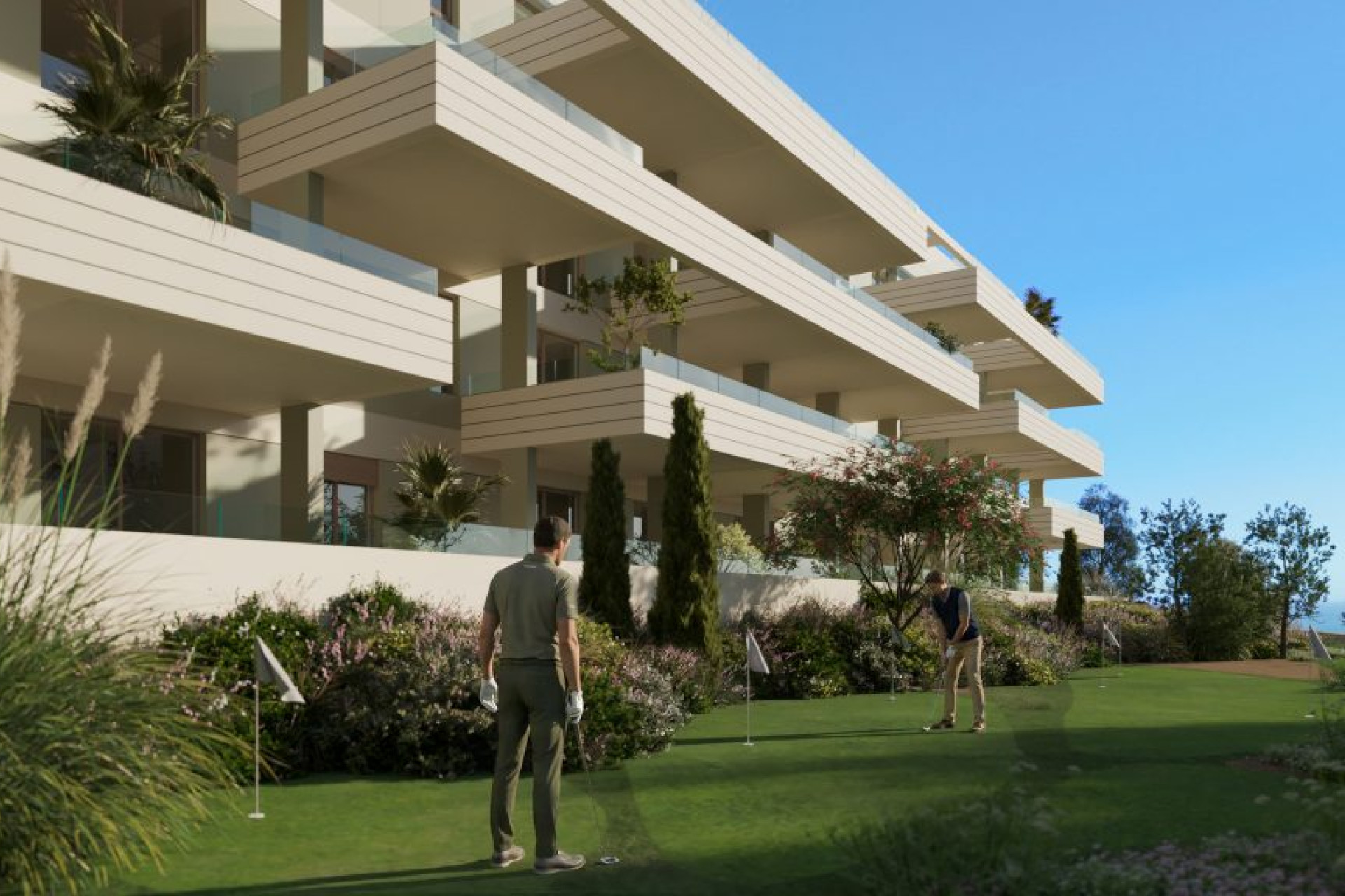 New Build - Apartment / flat -
Las Lagunas de Mijas