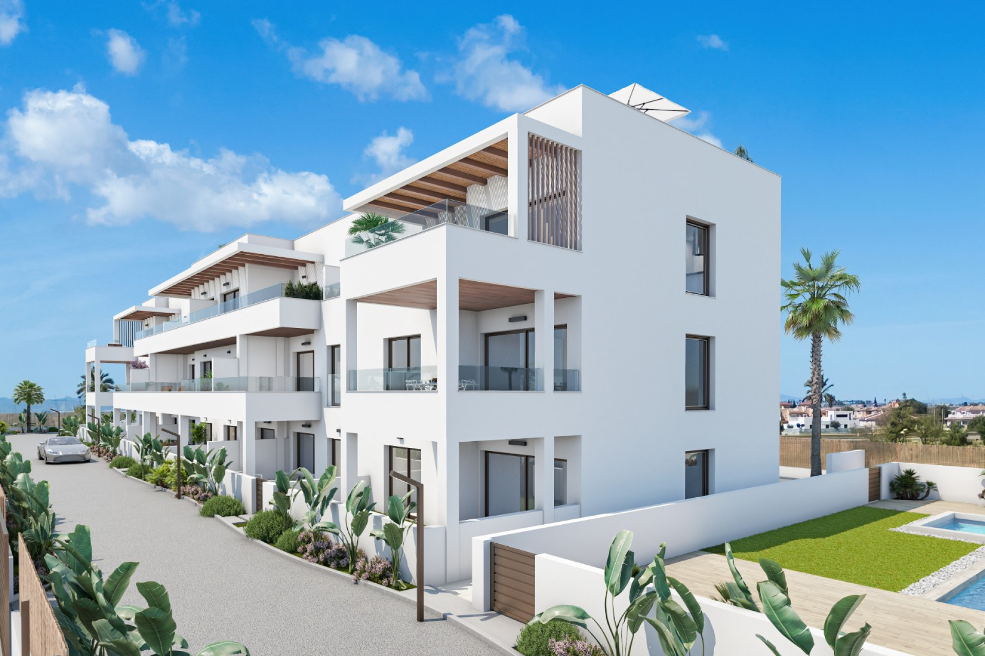 New Build - Apartment / flat -
Los Alcázares - Serena Golf