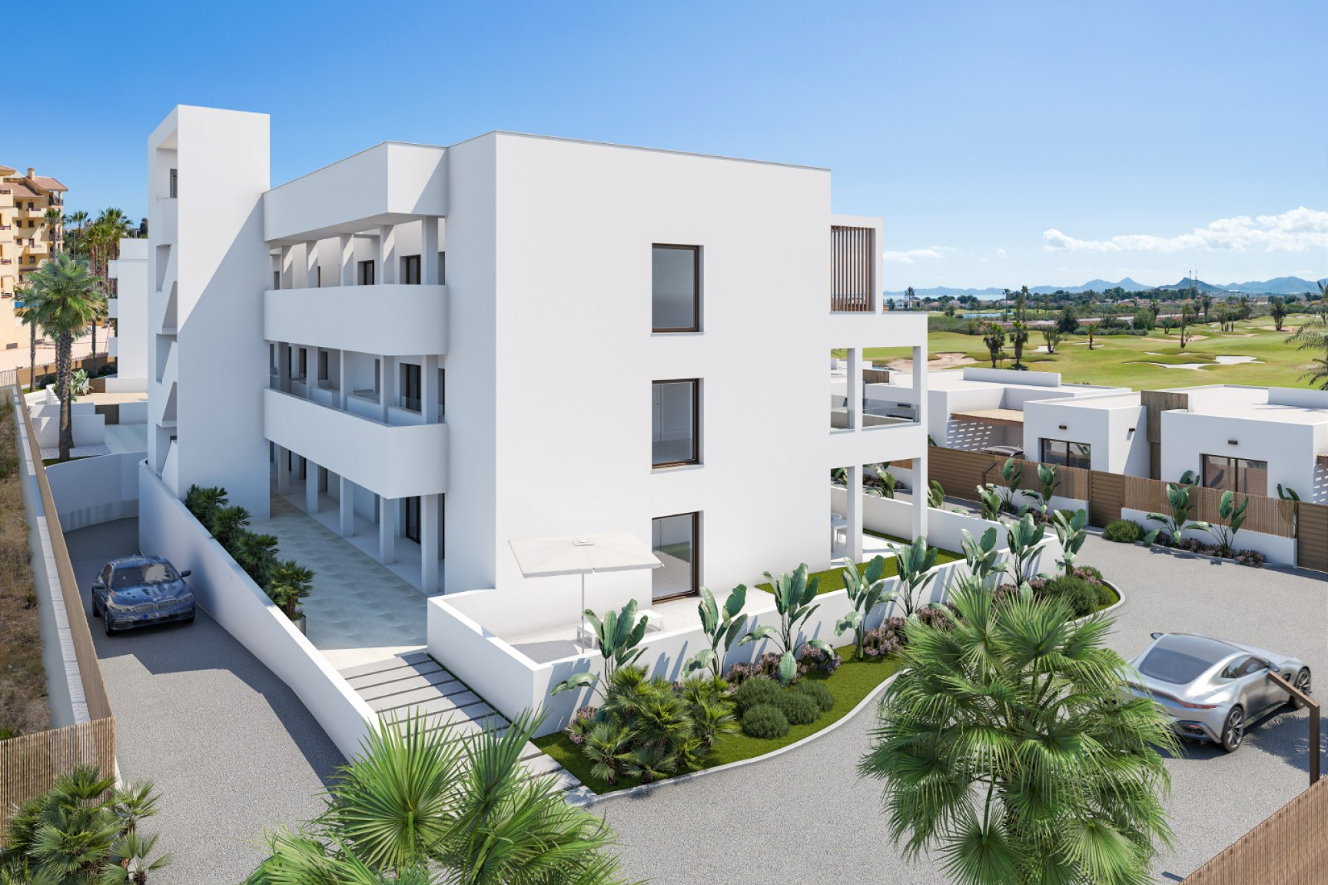 New Build - Apartment / flat -
Los Alcázares - Serena Golf