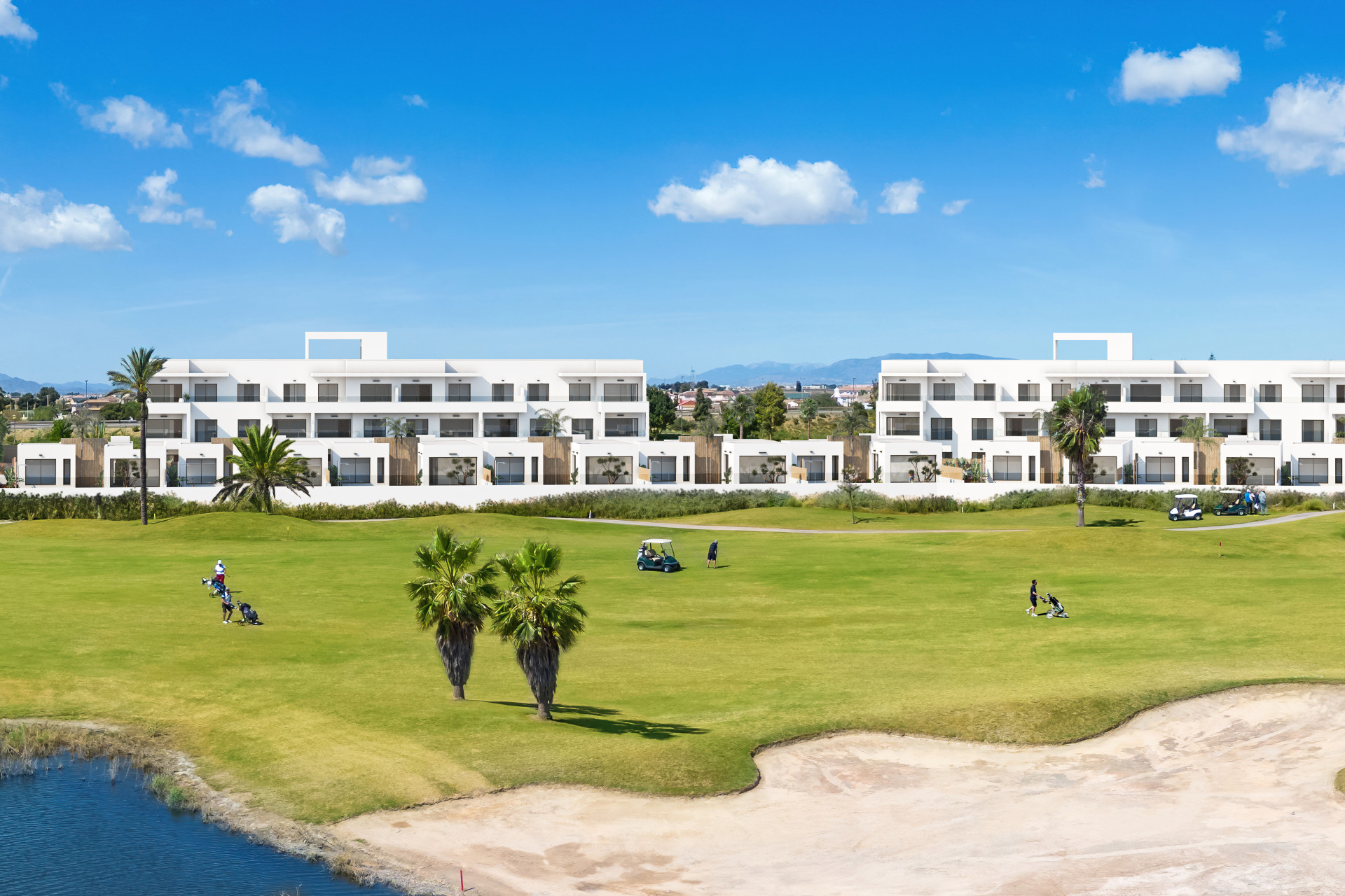 New Build - Apartment / flat -
Los Alcázares - Serena Golf