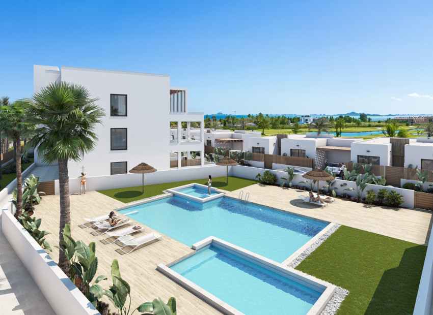 New Build - Apartment / flat -
Los Alcázares - Serena Golf