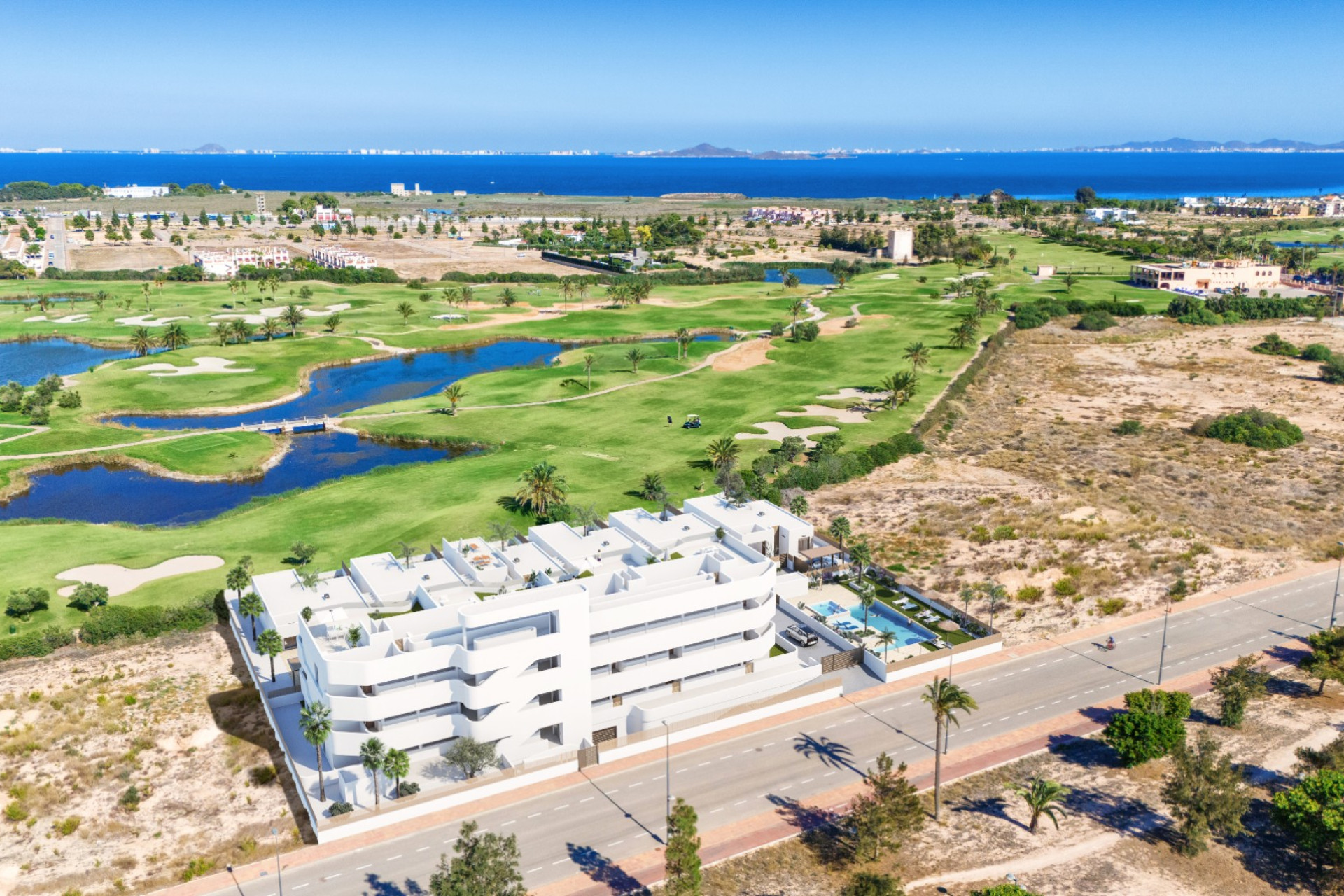 New Build - Apartment / flat -
Los Alcázares - Serena Golf