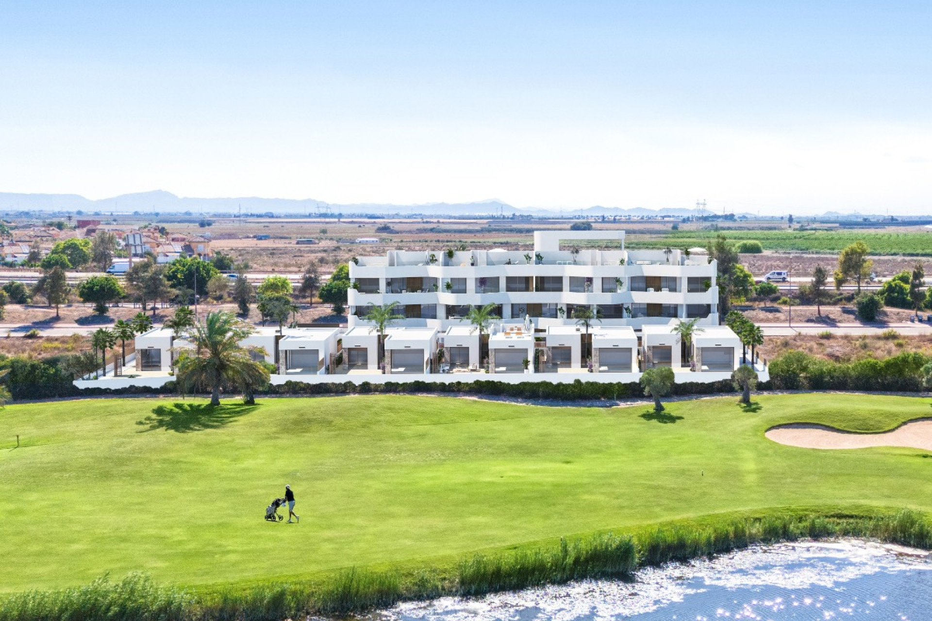 New Build - Apartment / flat -
Los Alcázares - Serena Golf