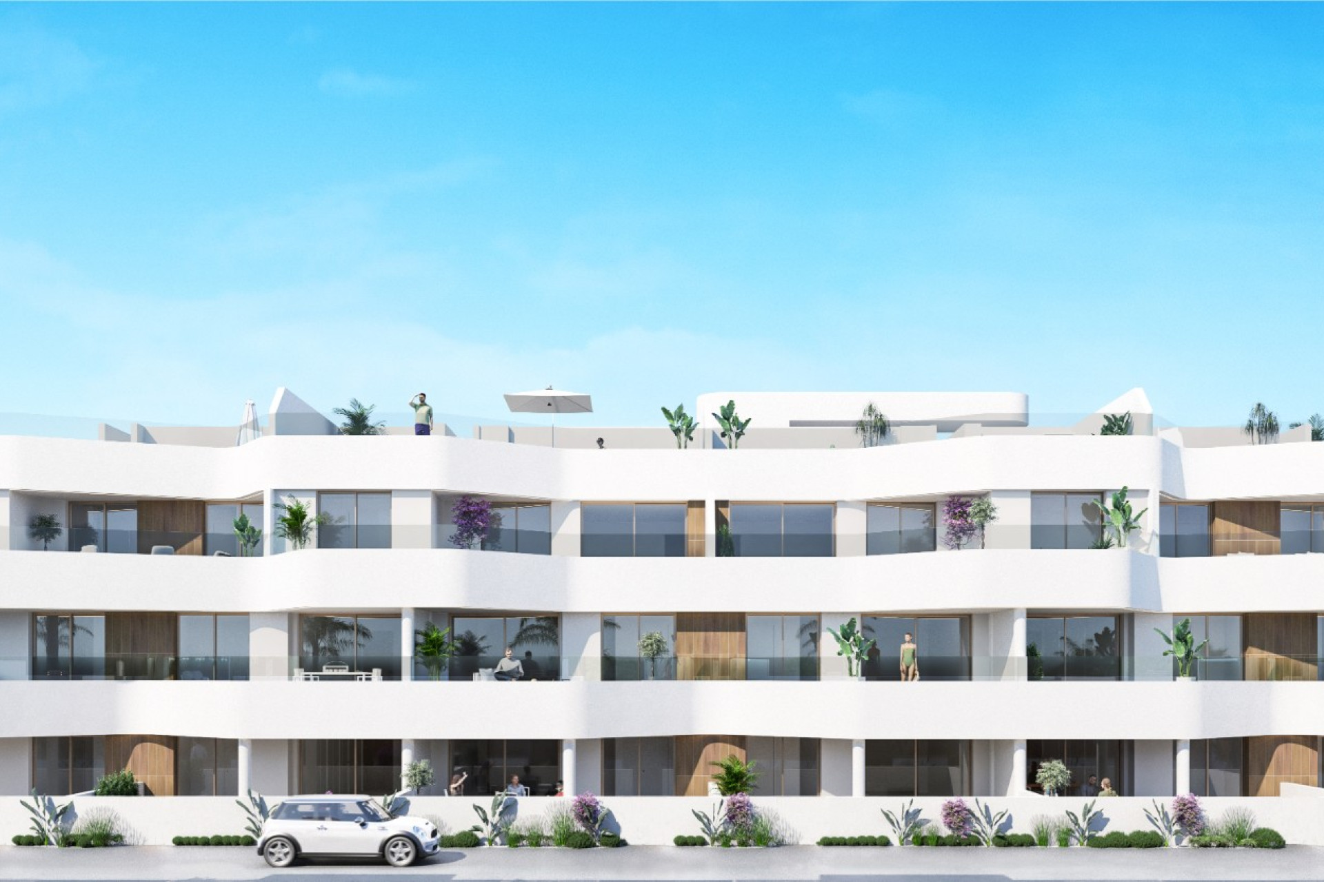 New Build - Apartment / flat -
Los Alcázares - Serena Golf