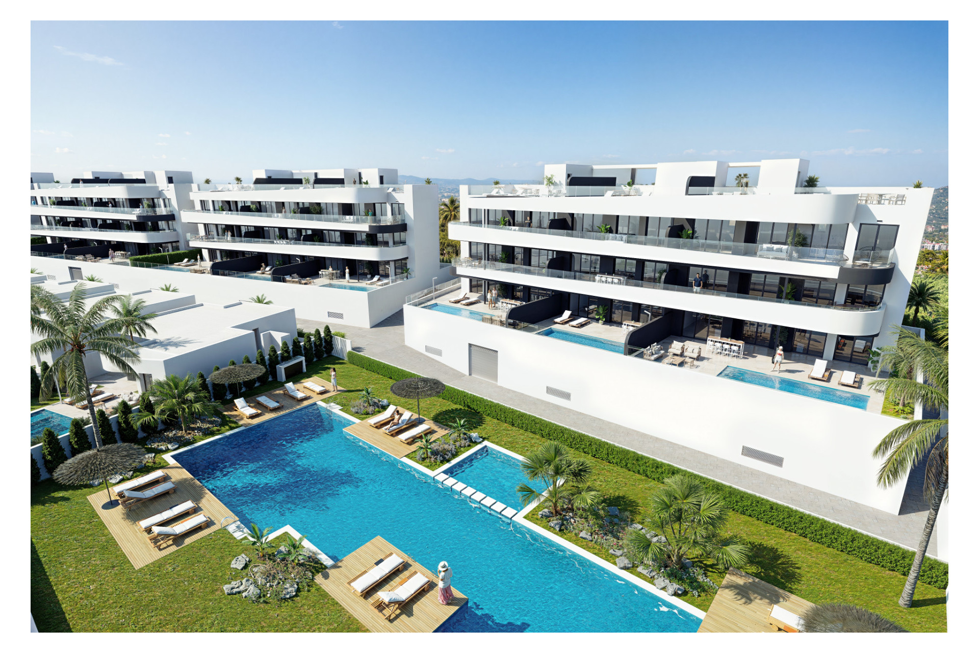 New Build - Apartment / flat -
Los Alcázares - Serena Golf