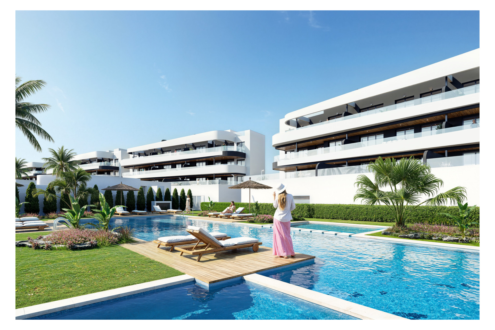 New Build - Apartment / flat -
Los Alcázares - Serena Golf