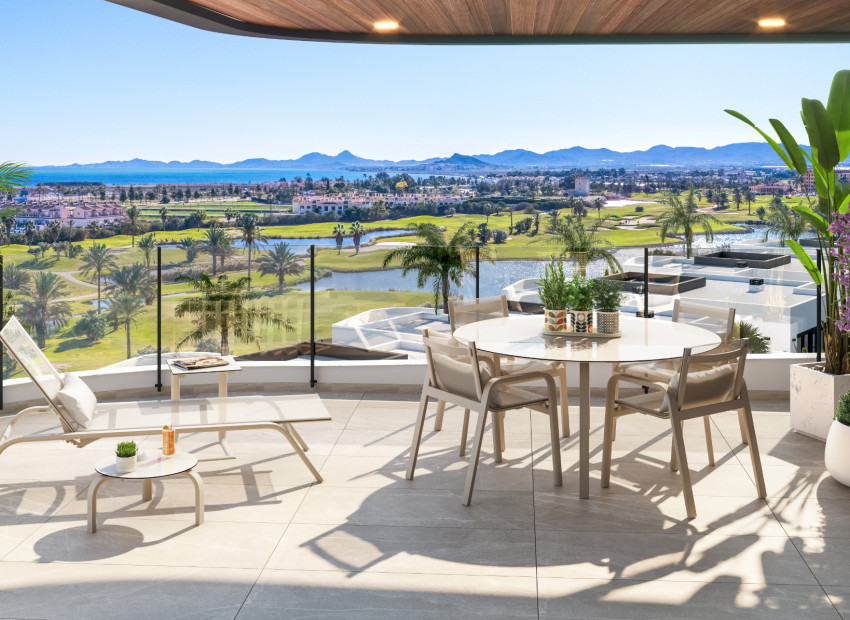 New Build - Apartment / flat -
Los Alcázares - Serena Golf