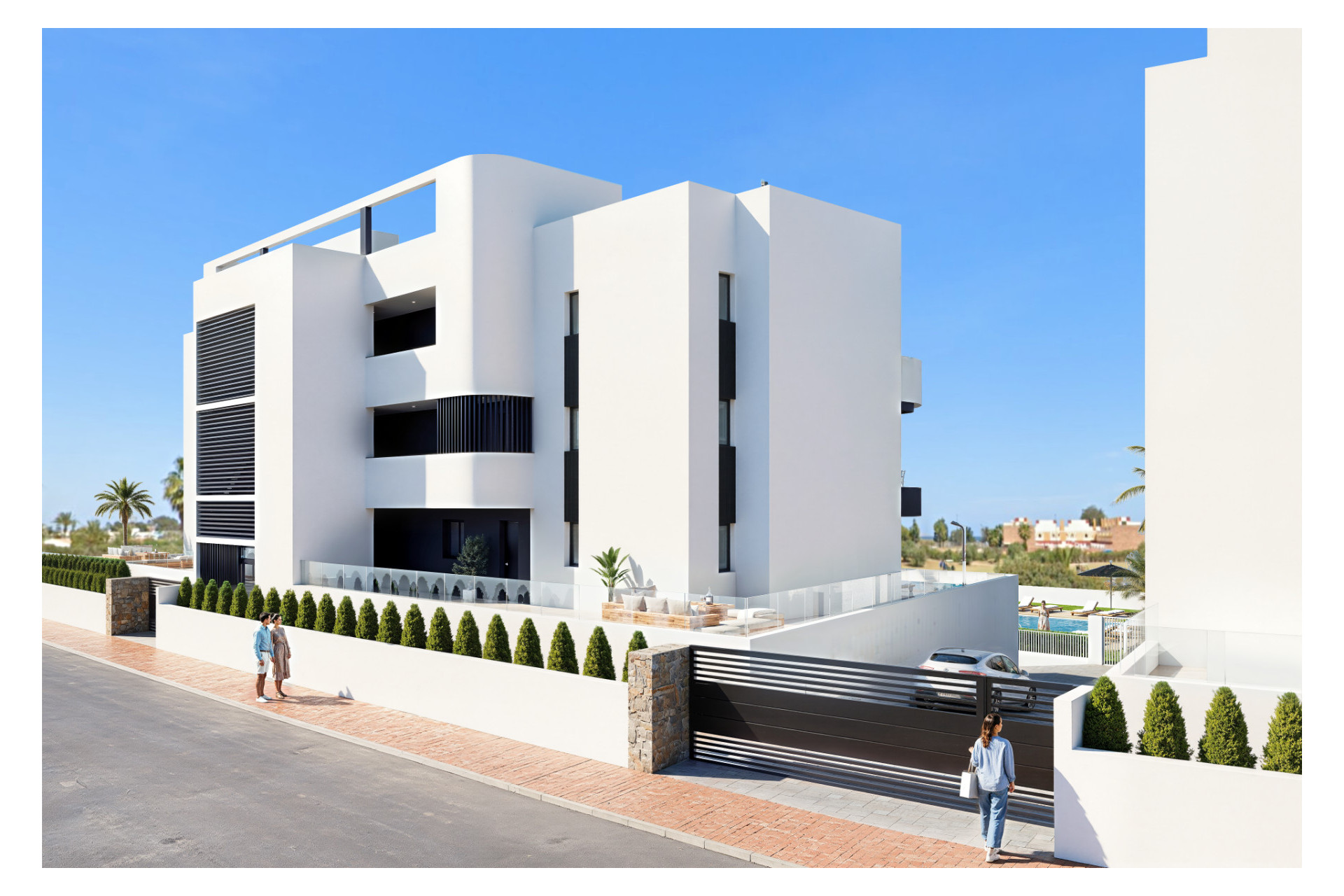 New Build - Apartment / flat -
Los Alcázares - Serena Golf