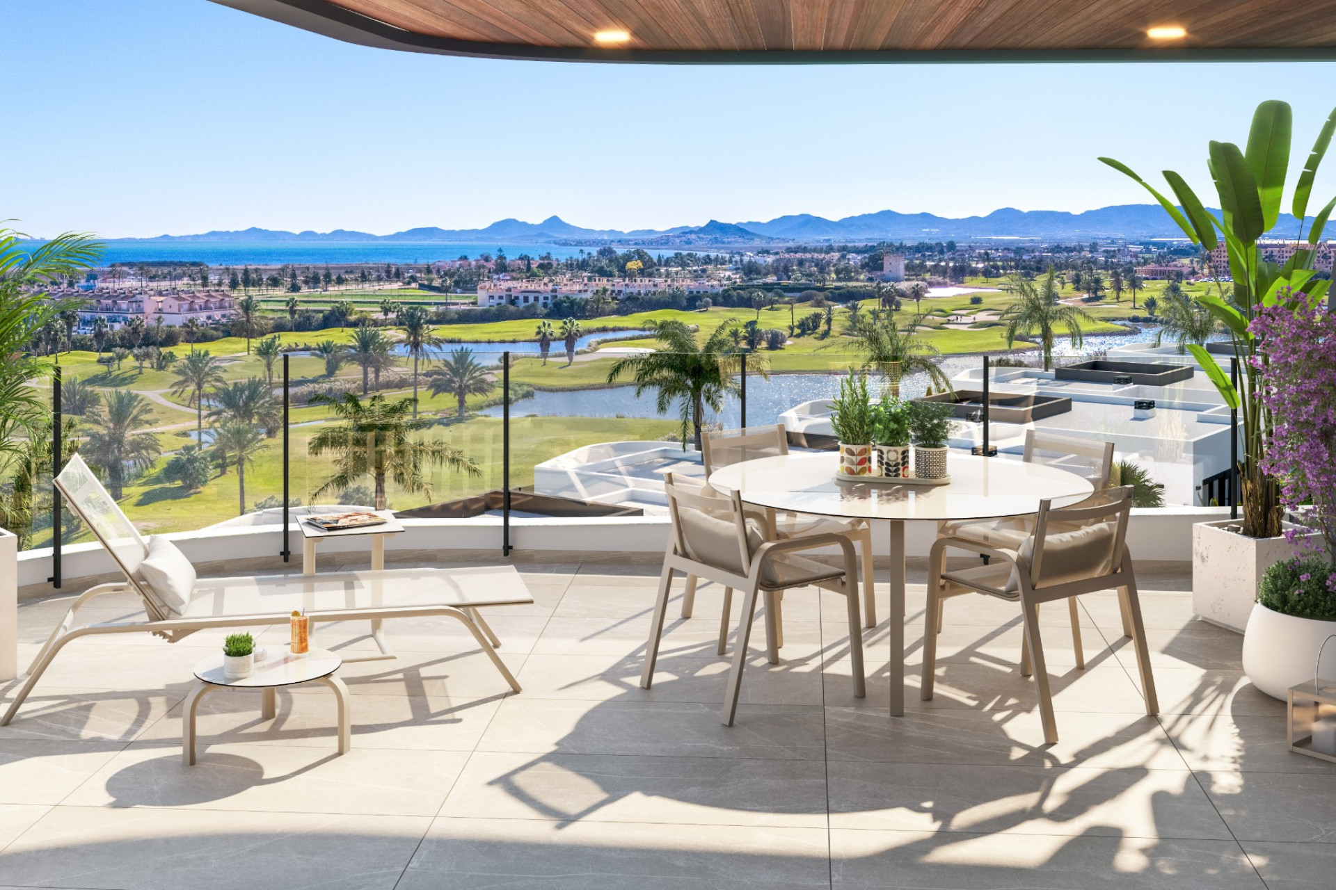 New Build - Apartment / flat -
Los Alcázares - Serena Golf