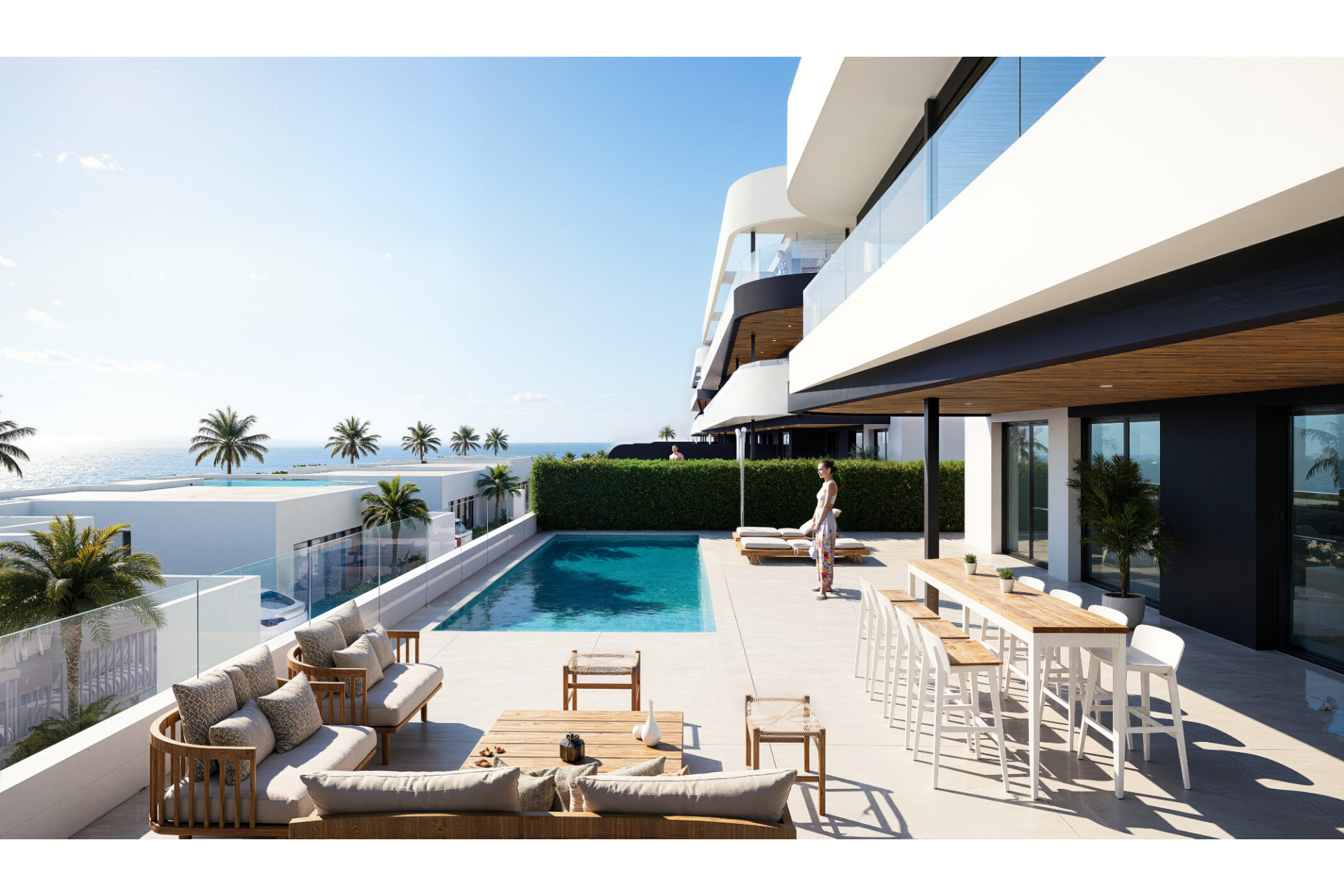 New Build - Apartment / flat -
Los Alcázares - Serena Golf