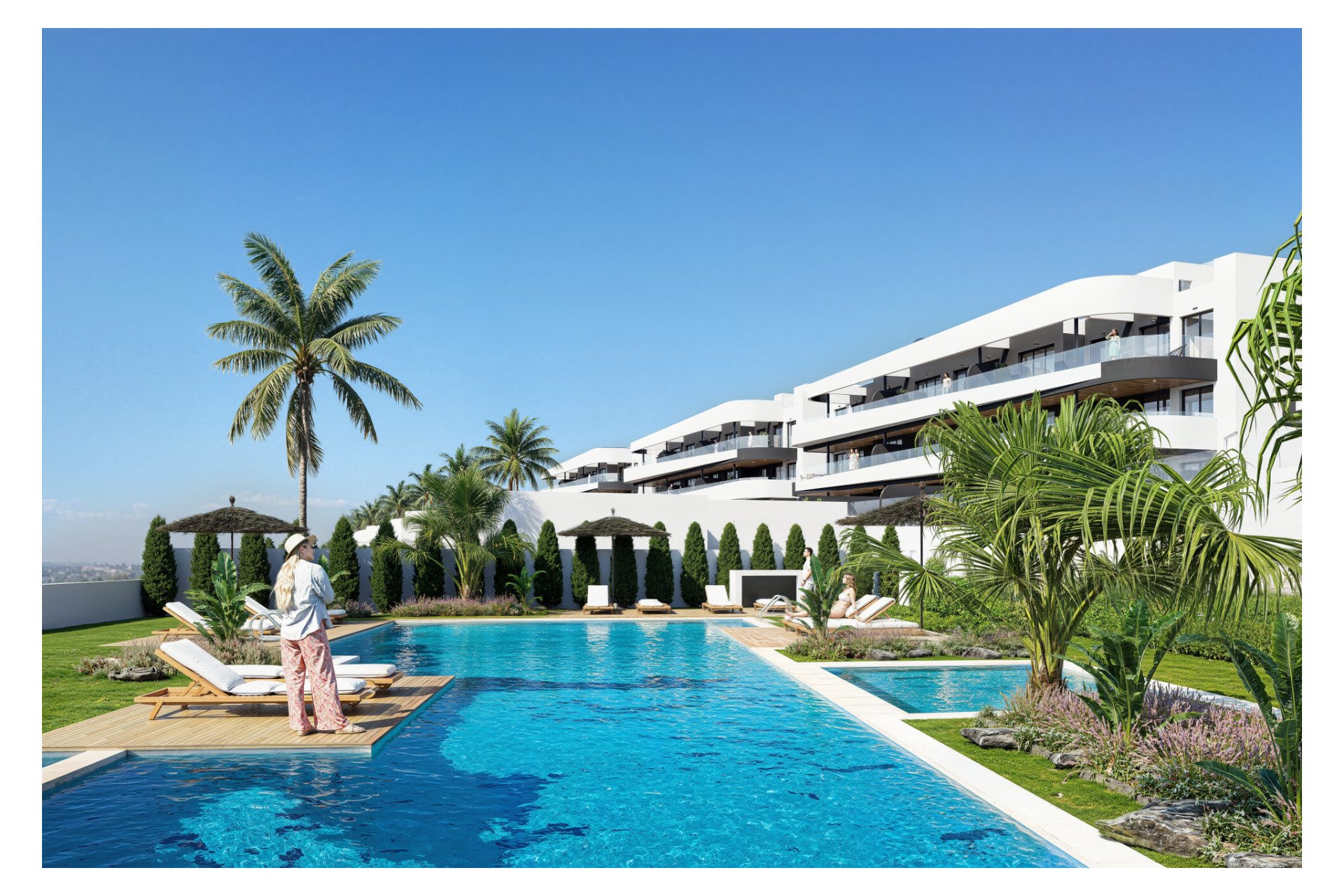 New Build - Apartment / flat -
Los Alcázares - Serena Golf