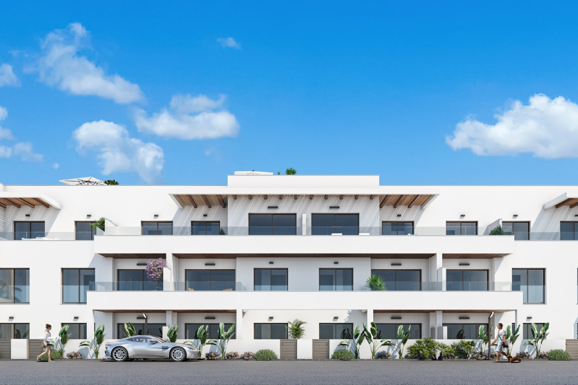 New Build - Apartment / flat -
Los Alcázares - Serena Golf