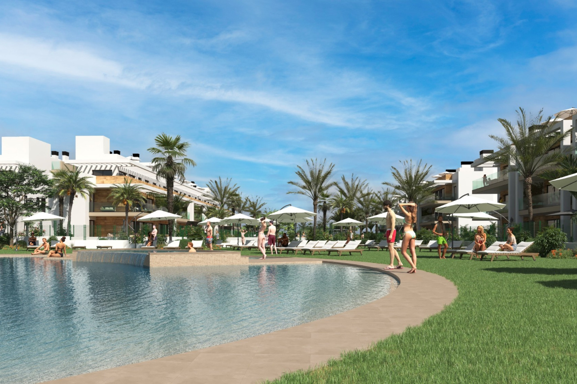 New Build - Apartment / flat -
Los Alcázares - Serena Golf