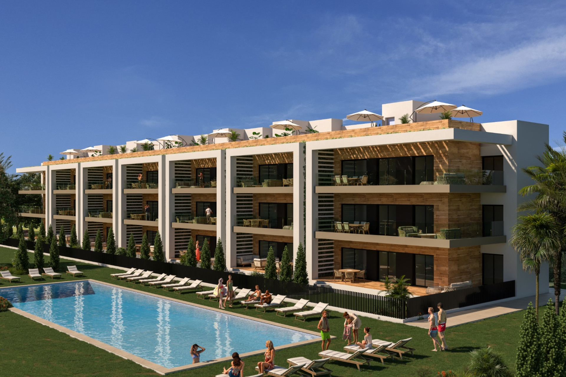 New Build - Apartment / flat -
Los Alcázares - Serena Golf