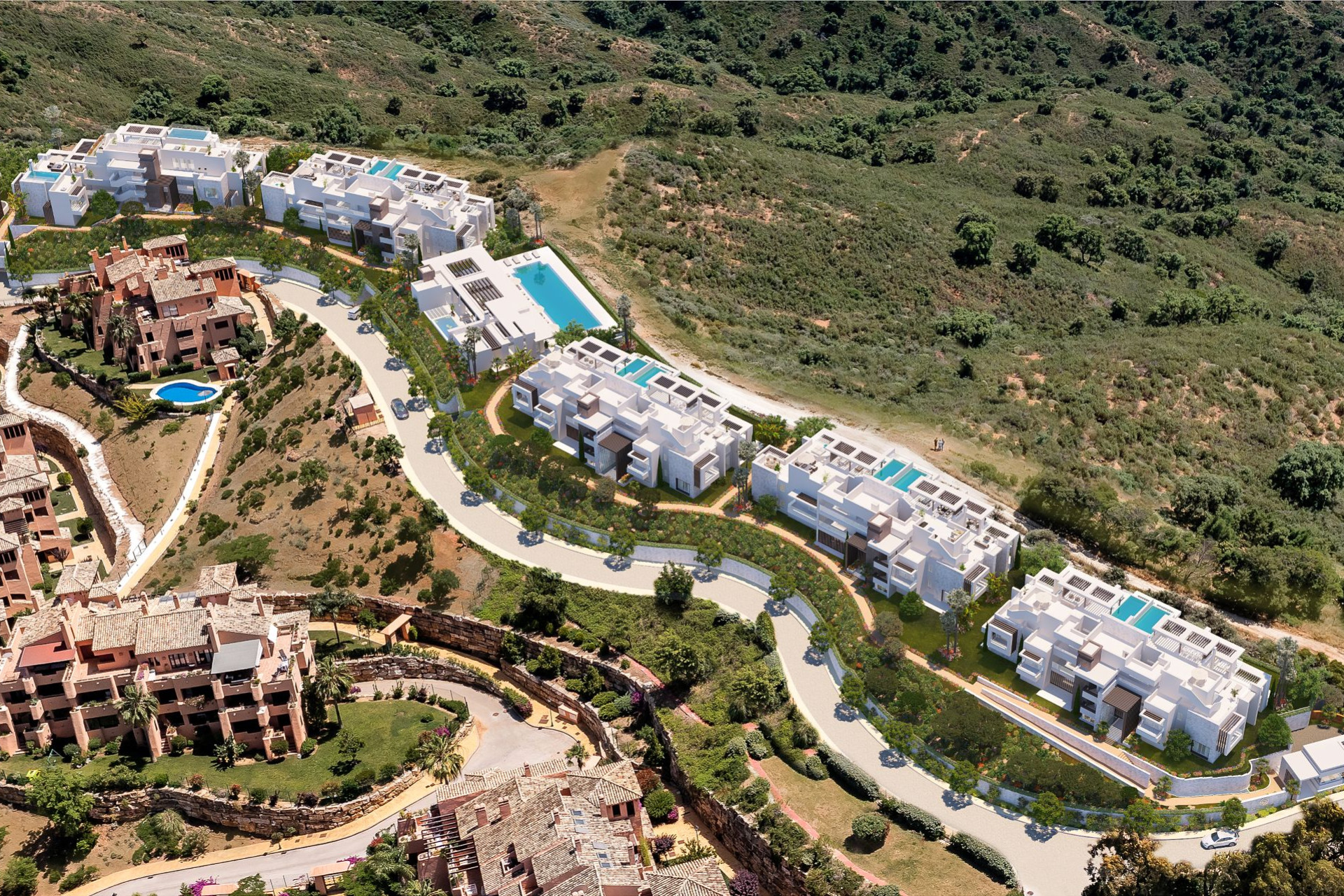 New Build - Apartment / flat -
Ojén