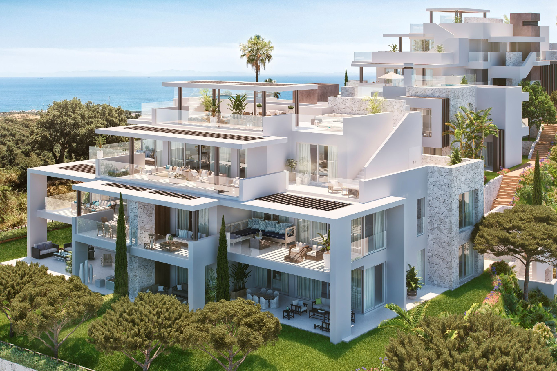 New Build - Apartment / flat -
Ojén