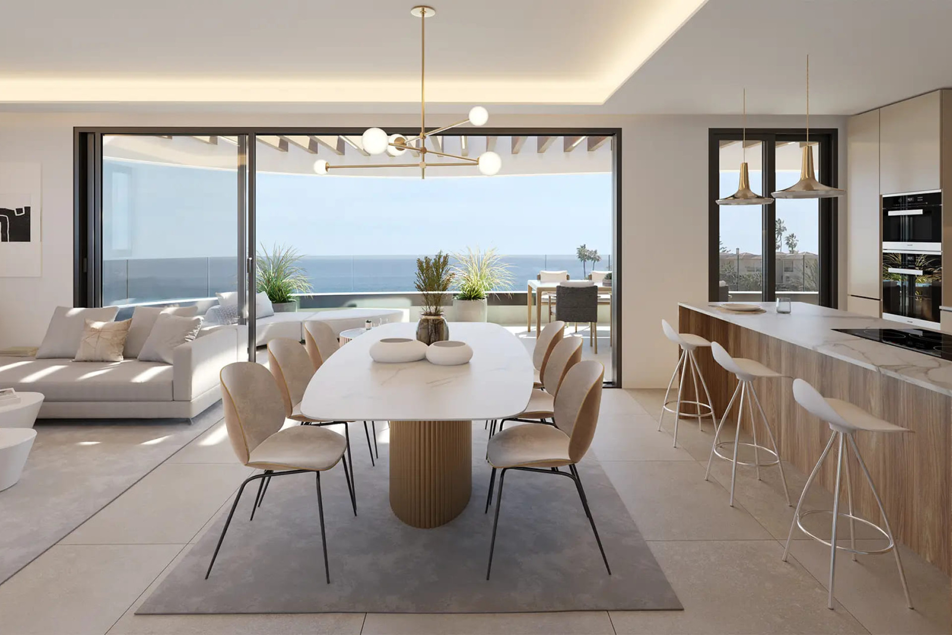 New Build - apartment -
Mijas