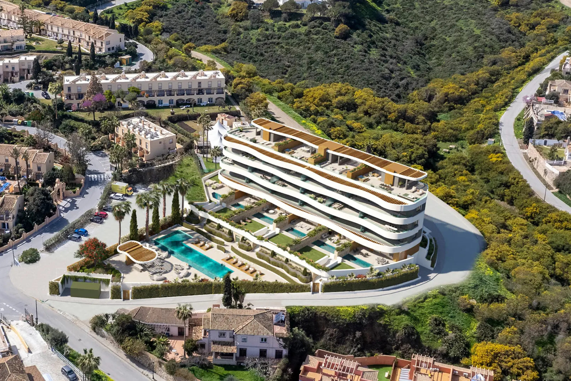 New Build - apartment -
Mijas