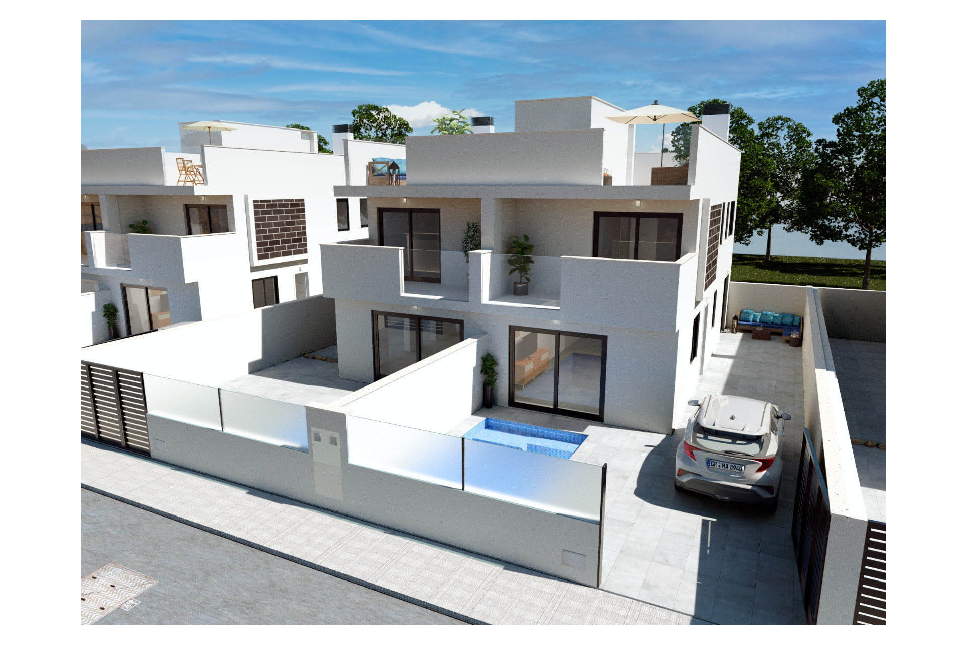 New Build - Townhouse -
San Pedro del   Pinatar - San Pedro del Pinatar 