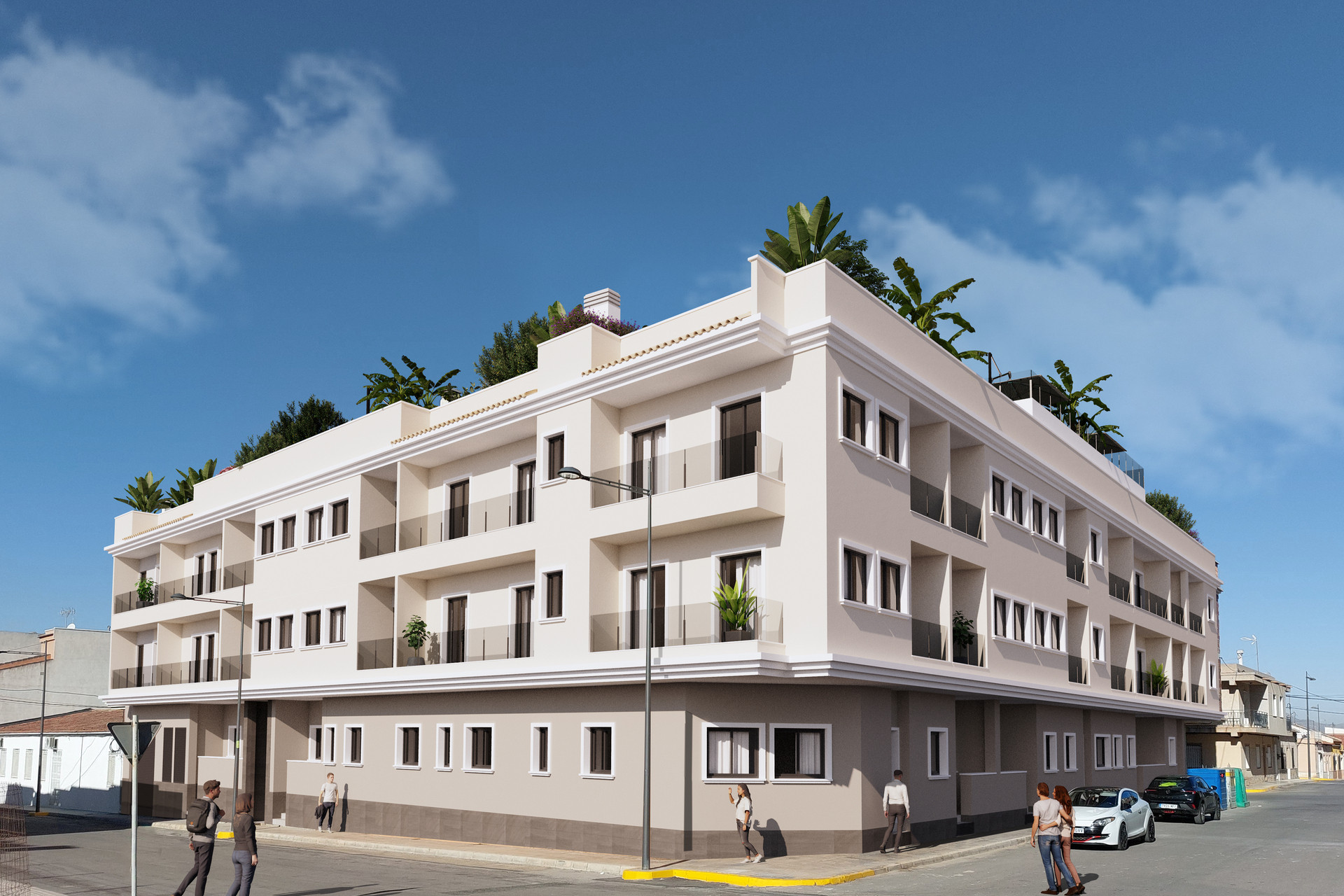 Nieuwbouw Woningen - Appartement / flat -
Algorfa