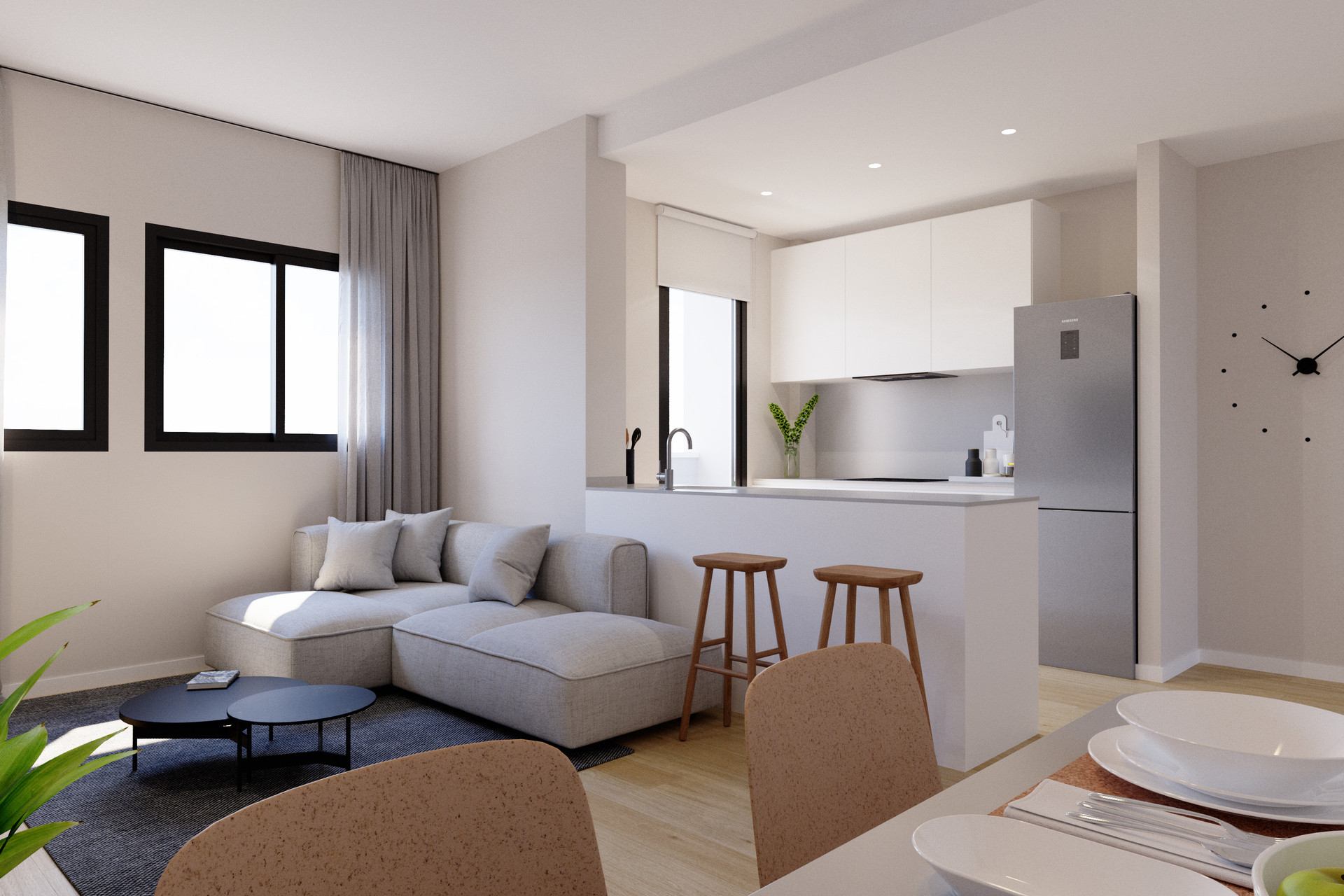 Nieuwbouw Woningen - Appartement / flat -
Algorfa