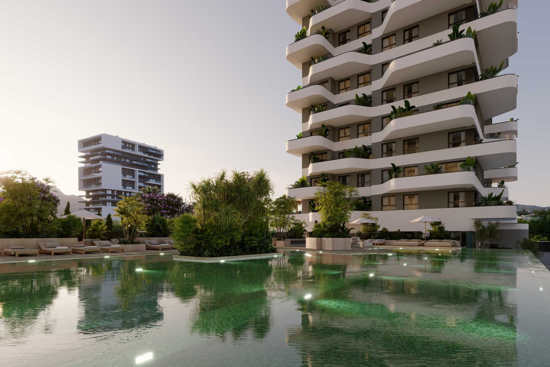 Nieuwbouw Woningen - Appartement / flat -
Calpe
