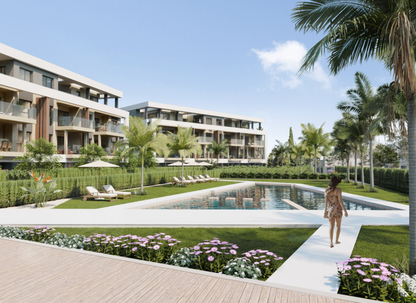 Nieuwbouw Woningen - Appartement / flat -
Torre-Pacheco - Santa Rosalía Lake & Life Resort