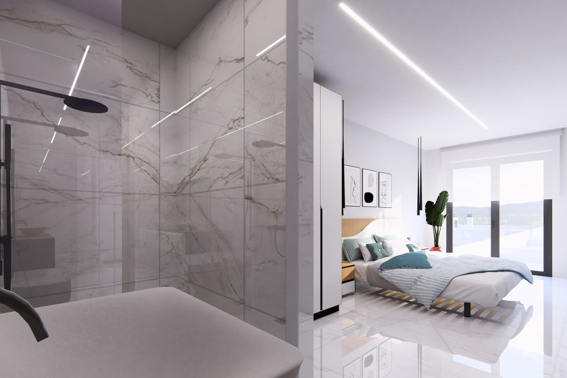 Nieuwbouw Woningen - Bungalow -
Algorfa