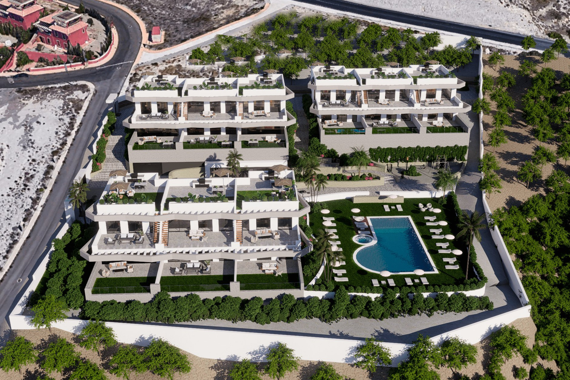 Nieuwbouw Woningen - Bungalow -
Finestrat