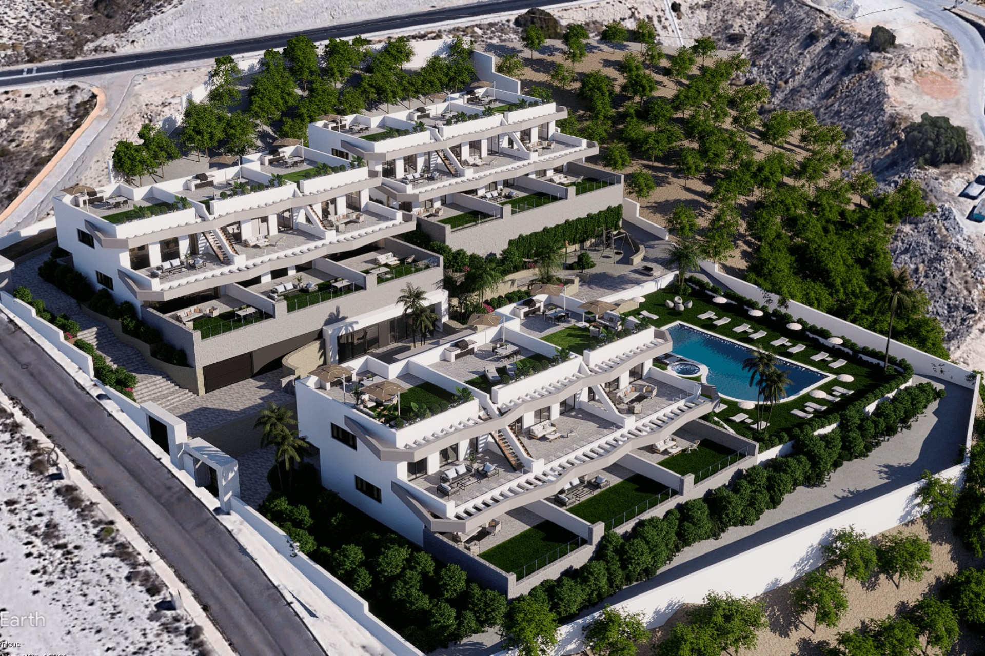 Nieuwbouw Woningen - Bungalow -
Finestrat