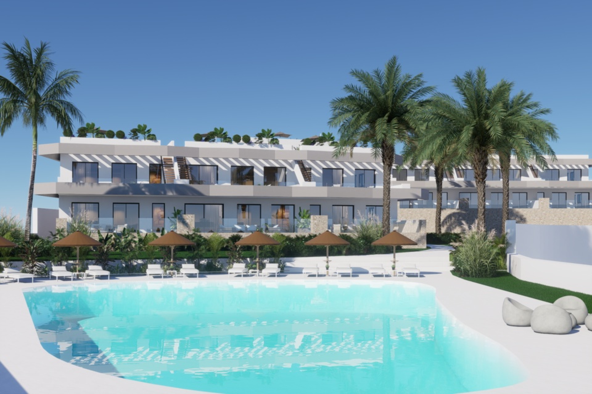 Nieuwbouw Woningen - Bungalow -
Finestrat